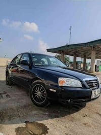 النترة 2005 وارد أمريكي مصبوغه عام اثر جراد لون نيلي ضرر الجاملغ الاما...