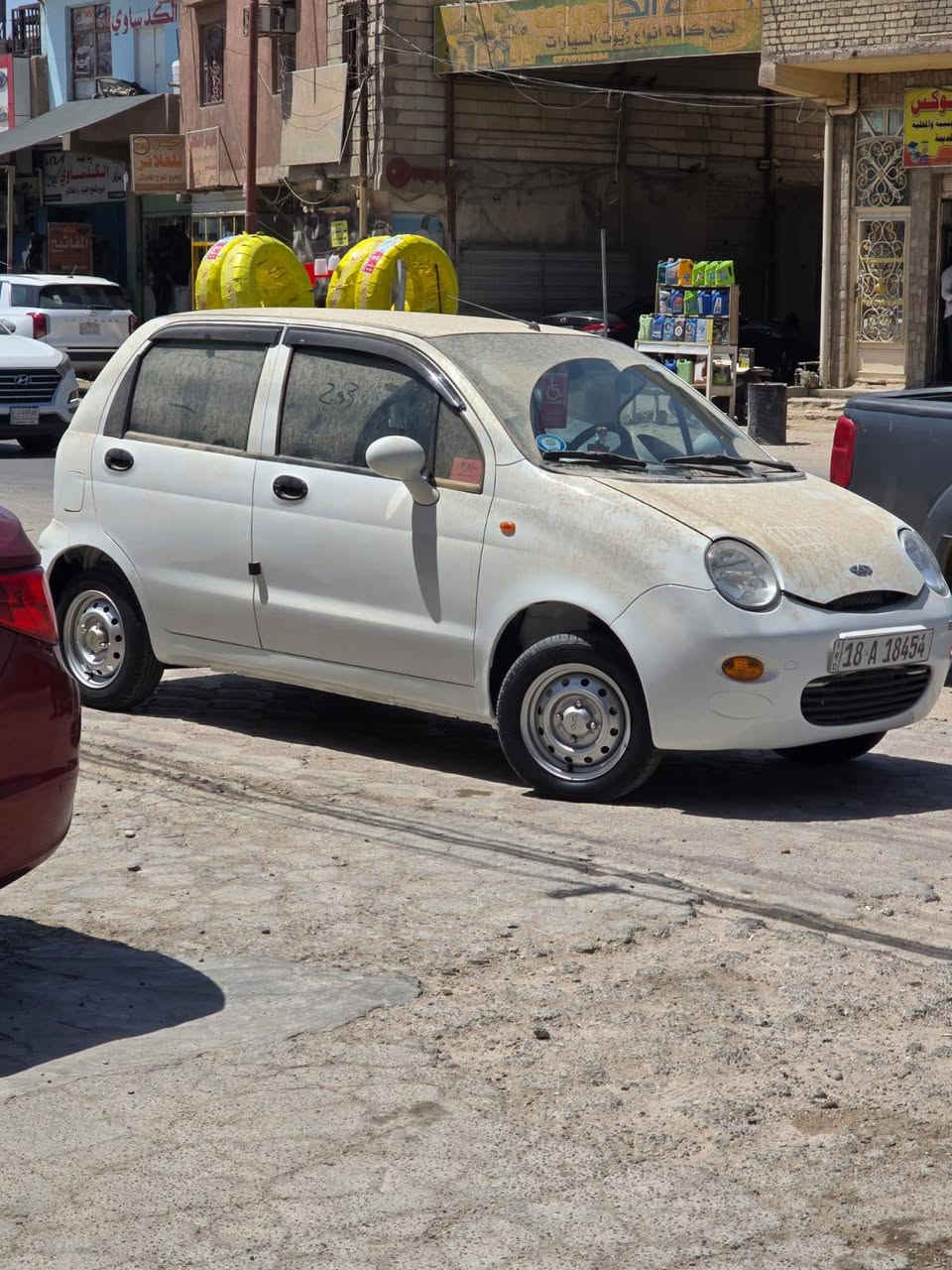 السلام عليكم
كيو كيو 
موديل 13 
رقم بابل دولي 
محرك 100%
كير 100%
تبريد 100%
حداديه 100%
تخم  وسبير 100%
سياره متصرف عله (درهم)
السياره مكفوله من (الضربه)
بيه تعمير بس دوس صبغ ودعاميات ثنين نفس اللون 
والباقي شوف ( العين ) 👀
سعر السياره 33وبيه مجال قليل 
اي استفسار الاتصال ***********
