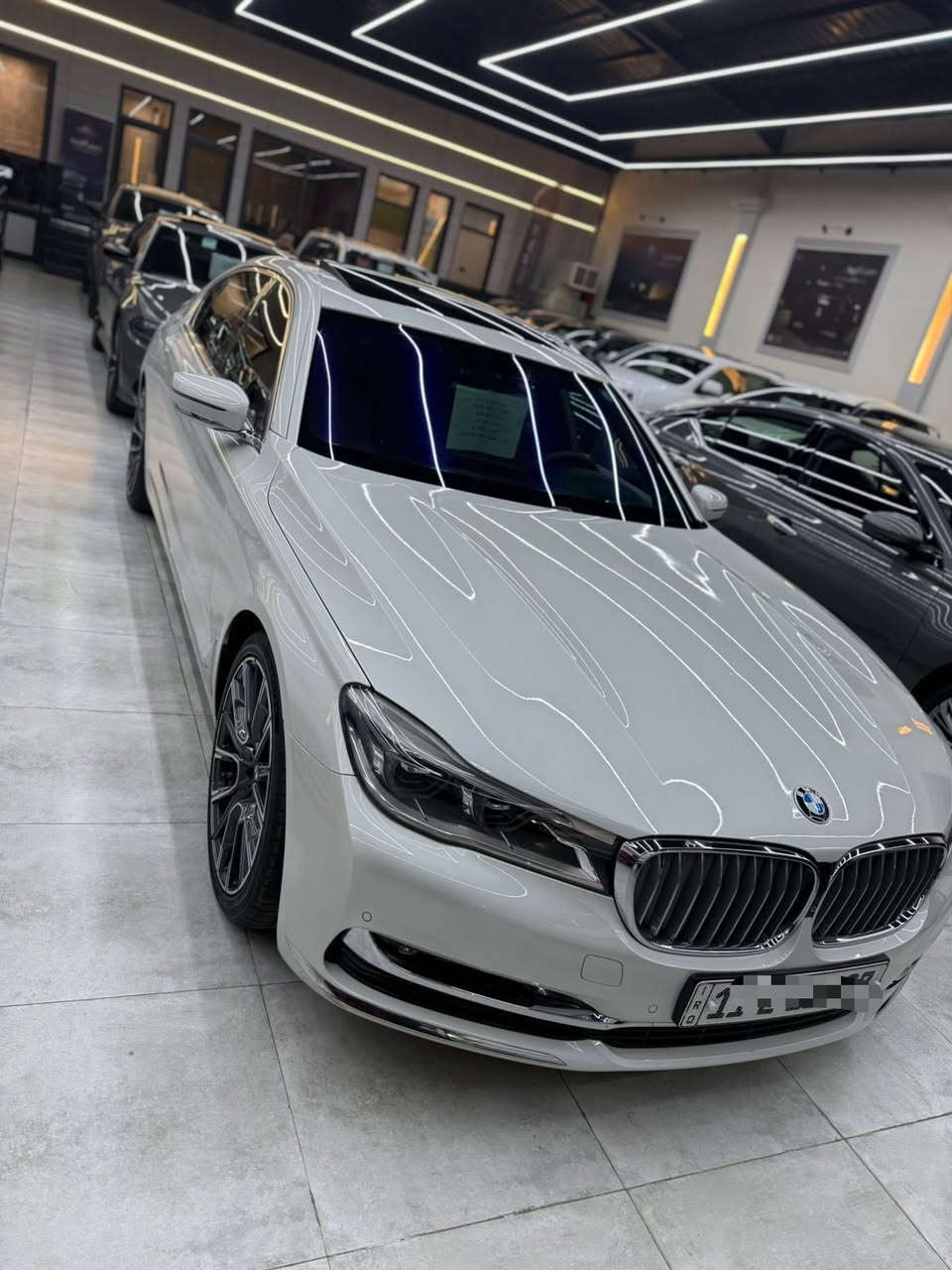 سلام عليكم
BMW 740Ll

2018

وكلات العروش 

مكفوله كفاله ￼عامه

مغلف PPF

‏ماشي 72 كيلو 

موصفات فول 1/1

شاشات امامي خلفي

بردات

‏حساسات امامي خلفي

‏خمس كاميرات

‏ كشنات قرميد

بعد بيه مواصفات هواي 

السعر 363$

رقم الهاتف ***********

￼
