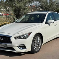 انفنتي q50 موديل 2021 ماشيه 50 ميل محرك 3000 توين تيربو 6 سلندر فول مو...