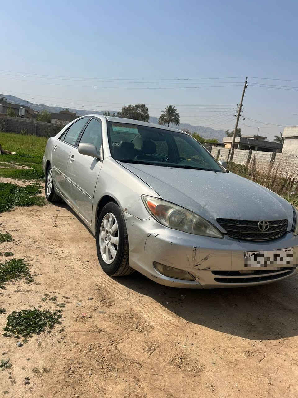 كامري موديل 2005 #ادوات. كير محرك شرط جدد بعدهن شركه تبريد ثلج تدفئه نار  فول صدر امامي جديد الصدر الخلفي شوي تعبان تايرات بعدهن جدد السياره ع وضع الشركه بعدها ما مفتوح بيها برغي منضومة زنون فول لايت كهربائيات كلهن ع وضع الشركه 
السعر 45 وبيها مجال بصيط 
مكان السياره الحويجه 
***********
