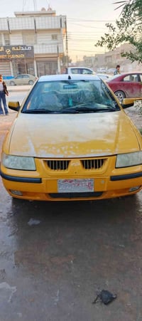 سمند ٢٠١٢ ناطق السيارة بلادي بدون صبغ السيارة بيهه ضربه خفيفه بالحوض م...