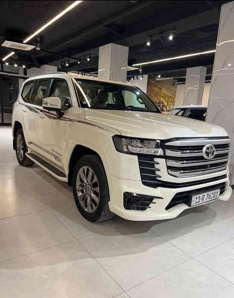 لاند كروز GXR 2024 بريم 
السلام عليكم 
للبيع فقط 
لاندكروز  GXR  2024
رقم بغداد تحويل ثاني يوم 
بريم باب اول فول مواصفات 
مكفوله كفالة عامة 
ماشيه ٤١ 
السياره نظيفه جداً وجاهزه من كل النواحي 
مكانها بغداد المنصور 
السعر ٧٢٥ وبي مجال ان شاء الله 
***********
