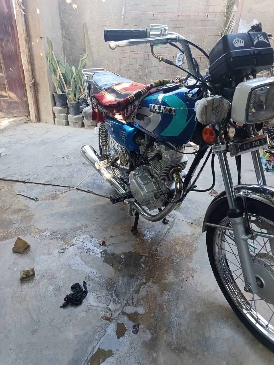 سلام عليكم ناما شلامجه بلاد مو تعمير موديل23 اوراق اصولي مكينه مفتوحه مكاني كربلاء الاتصال ***********
