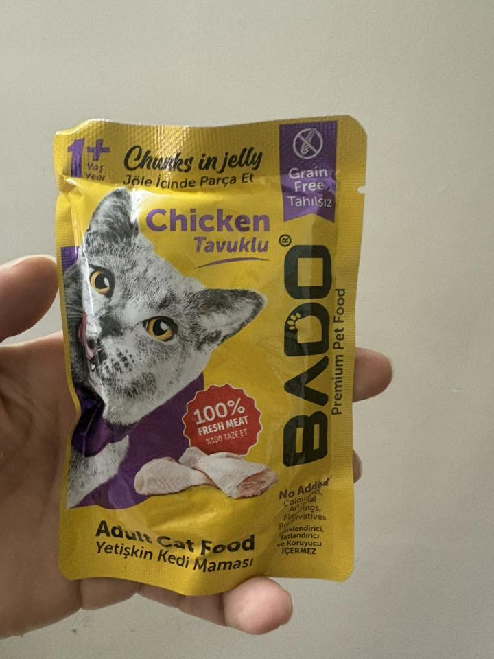 #مغلفات للقطط البالغة والصغيرة
بطعم الدجاج -اللحم -السمك -الحليب 

توصيل بسماية الف


**إذا كنت صاحب هذا الإعلان وتريد حذفه لأي سبب، رجاءا أرسل رسالة إلى الدعم الفني**