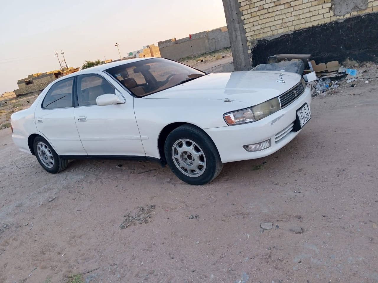 سلام عليكم (كرسته موديل 1994 مكفولة من الكصه ونغل جثة وضربه والعيب شرعية ماعد صبغ مكينه وكير تبريد وحدادي وتايرات جدد تحويل مباشر سنويه 2031بسمي سعر 66وبي مجال) (العنوان النجف ناحيته الحيدرية (***********)
