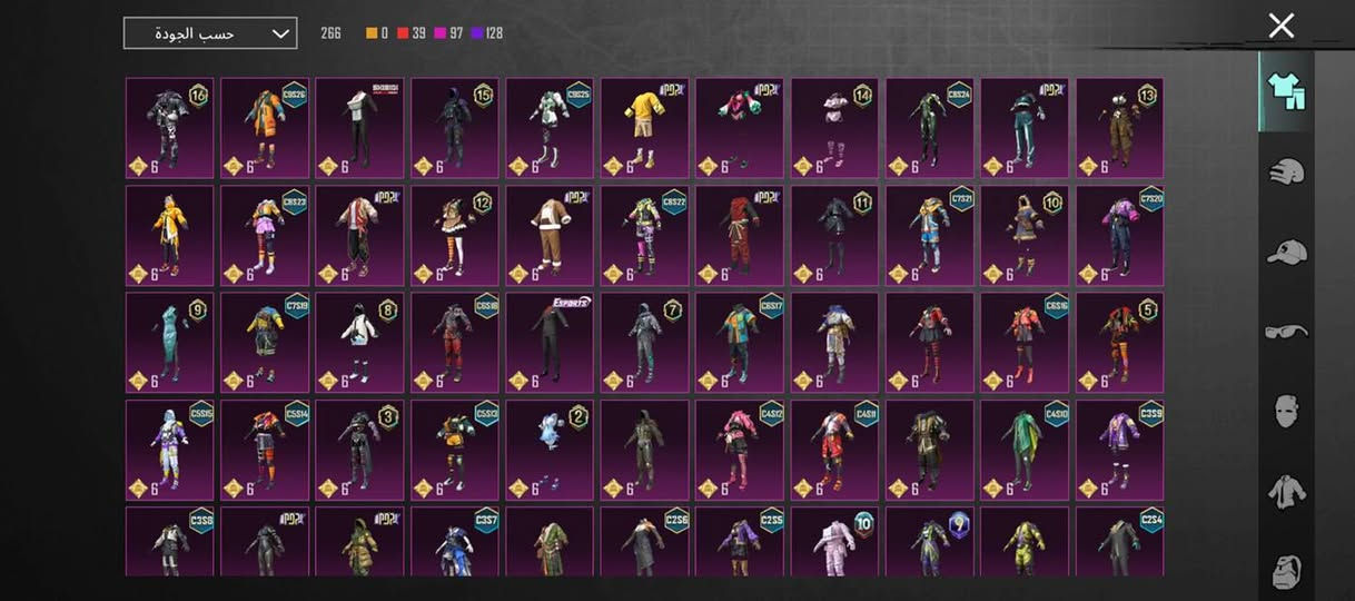 حساب بوبجي للبيع فقط وجع الوجه مكاني الدوره
حساب بوبجي للبيع مستوه الحساب 78
اسلحه قابله للتطوير 22سلاح
ام فور ثلجي كل مسج
سكار كل مسج
يو ام بي كل مسج
يوزي كل مسج
ام سفن كل مسج
وهواي اسلحه حلوه مثل ما موضح في الصور
رايده ب150 وبي مجال
تواصل ***********
***********
