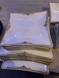 طقم أكواب ٦نفر • صحون لحم وسلطة • قدر كبير