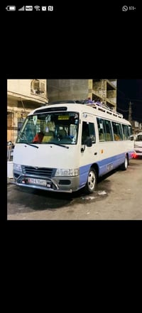 كوستر للبيع سياره كامل جاهز سياره غاز رسمي للااستفسار 2014 07701345112