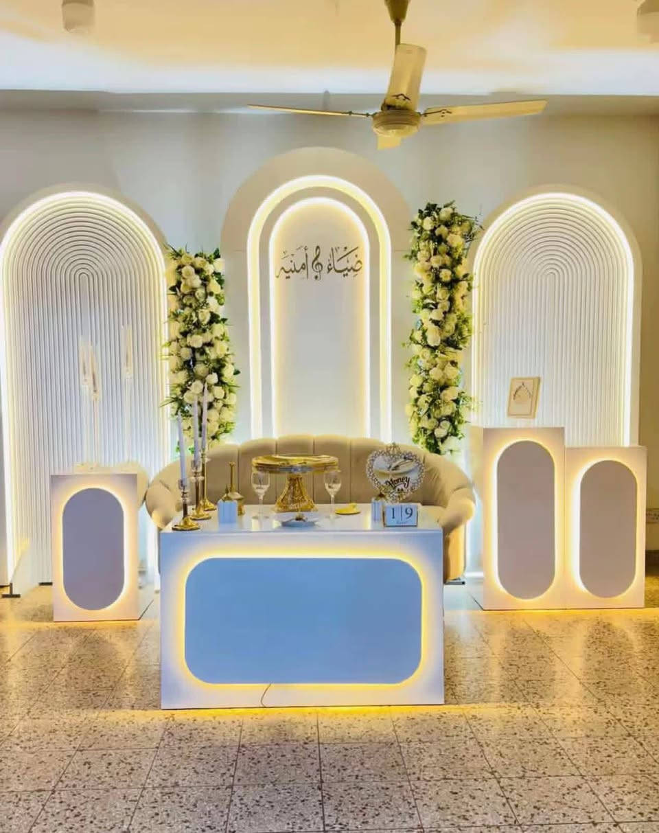 كوشات مناسبات باسعار مناسبة 
عنوان القائم ناحية الكرابلة مقابل ديوان الكرابلة 
موديلات جديده وكلشي يخص العرس ومهر وحنه وعقد قران واعياد ميلاد كلشي متوفر حسب طلب
سستم صوت _ديجي_ كامرات_ جنط جهاز العاروسة_ تزيين سيارات؟ يوجد سيارات للزفه موديل حديث
***********
*********** القائم, الأنبار
