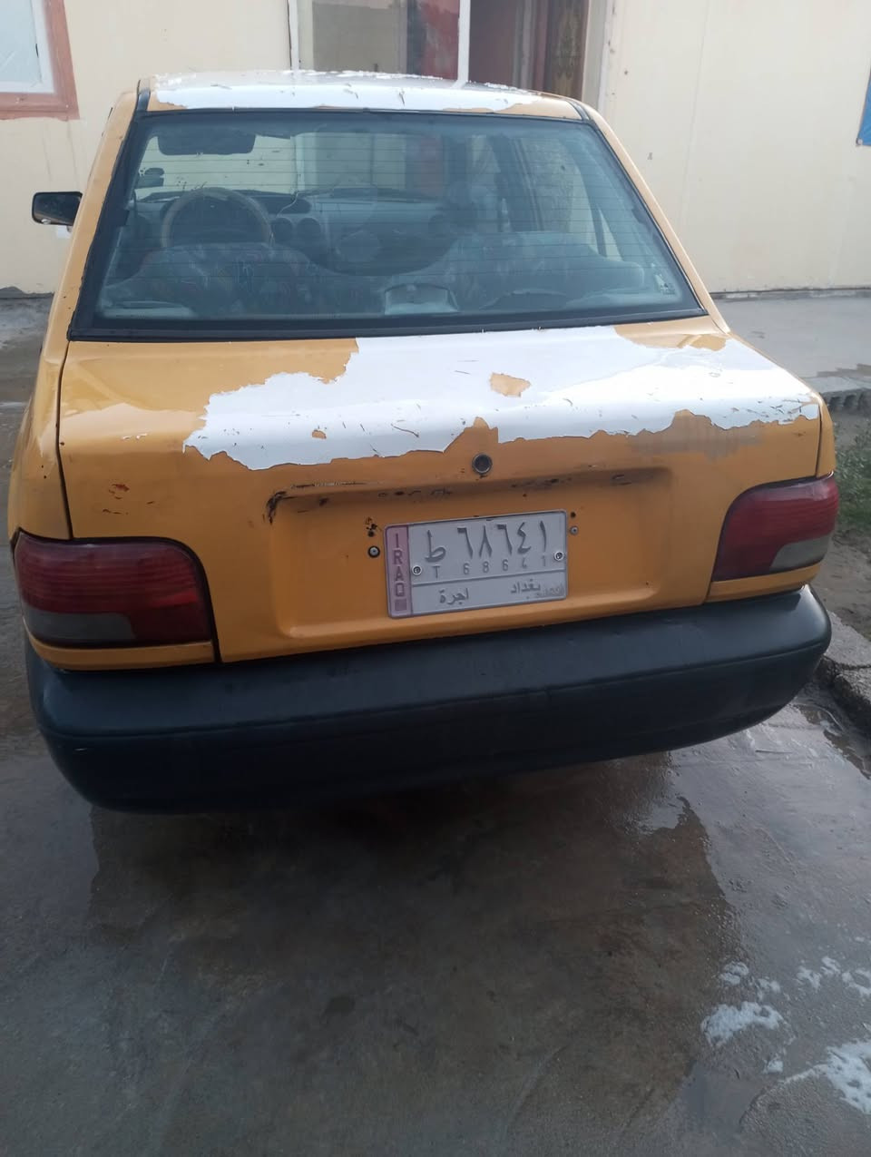 سلام عليكم سايبه موديل 2012رقم بغداد سنويه 28 مصفره كير ومحرك جدد كهربايات شغاله تخم تاير جديد السعر 22وبيه مجال مكان كربلاء رقم ***********
