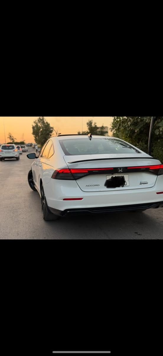 للبيع هوندا أكورد سبورت L هايبرد موديل 2024
السياره بدووون صبغ بارد فقط 
السعر: 19,500$ وبي مجال 
مواصفات السيارة:  
•  وارد: أمريكي 
•  اللون: ابيض صدفي  
•  الماشية: [35.000] كم فقط  
•  فتحة سقف، كشنات جلد، شاشة كبيرة كاربلي، كاميرا خلفية، حساسات  
•  رادار، نقطة عمياء، تحديد مسار، مثبت سرعة ذكي  
•  ويل كب 19 سبورت، لايت LED كامل  
•  رقم بغداد باسمي، السيارة باسمي 
مكان التواجد: بغداد   ***********
ممتواجد ع النت التواصل مع صاحب الرقم
