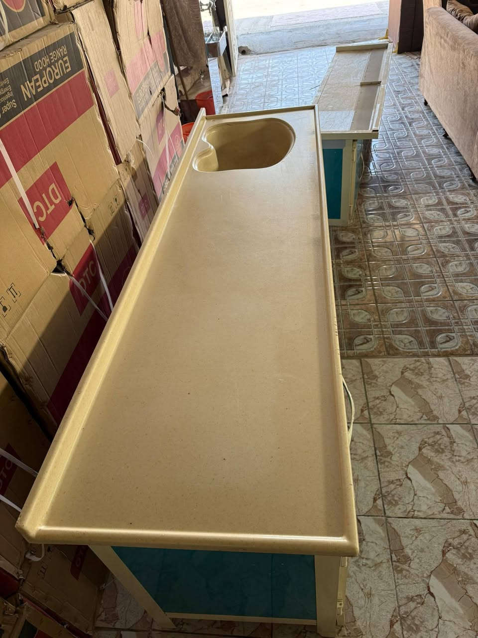 السلام عليكم ورحمة الله
مكلف بالنشر
كاونتر سنك حطاطه قياس مترين ارضى مع حوض مرمر من الجهة اليمين مع ملحق تعليك شغل حطاطه درجه اولى نظافه ١٠٠ بالمئة
السعر المطلوب ٣٢٥ الف
للاستفسار
***********
***********
***********
العنوان
ألفلوجة حي الجغيفي الثانيه شارع التبليط الجديد الي بعد العلوه بعد مه تخلص علوه المخضر تحسب رابع فرع عل اليسار مثبت لافته براس الفرع
