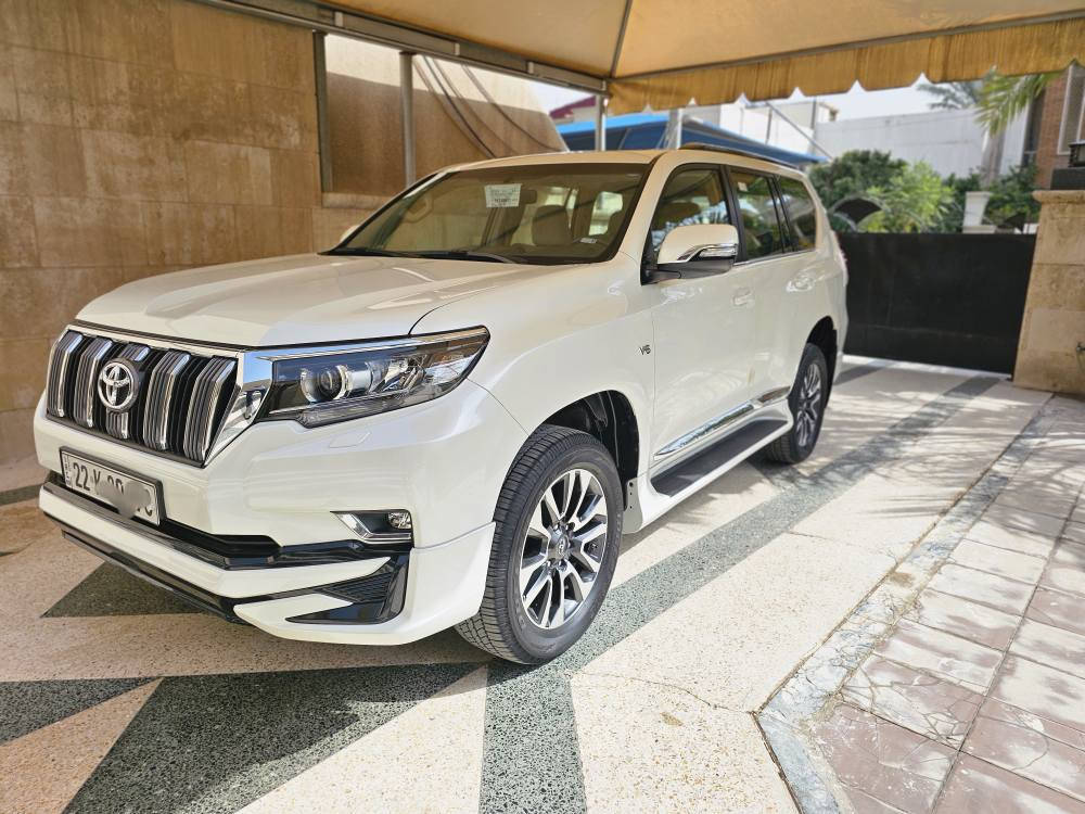 برادو ٢٠٢٣ ،vx, باب ثاني، ضمان ساز 
ماشية ٤٤ الف كيلو فقط مكفولة من الصبغ والبارد والفتح والدبل كوت والحالوب فقط شخط بسيط مال خباثة بالجاملغ والباب الخلفية 
السعر ٤٩٥
الاتصال ***********
*********** بغداد, العراق
