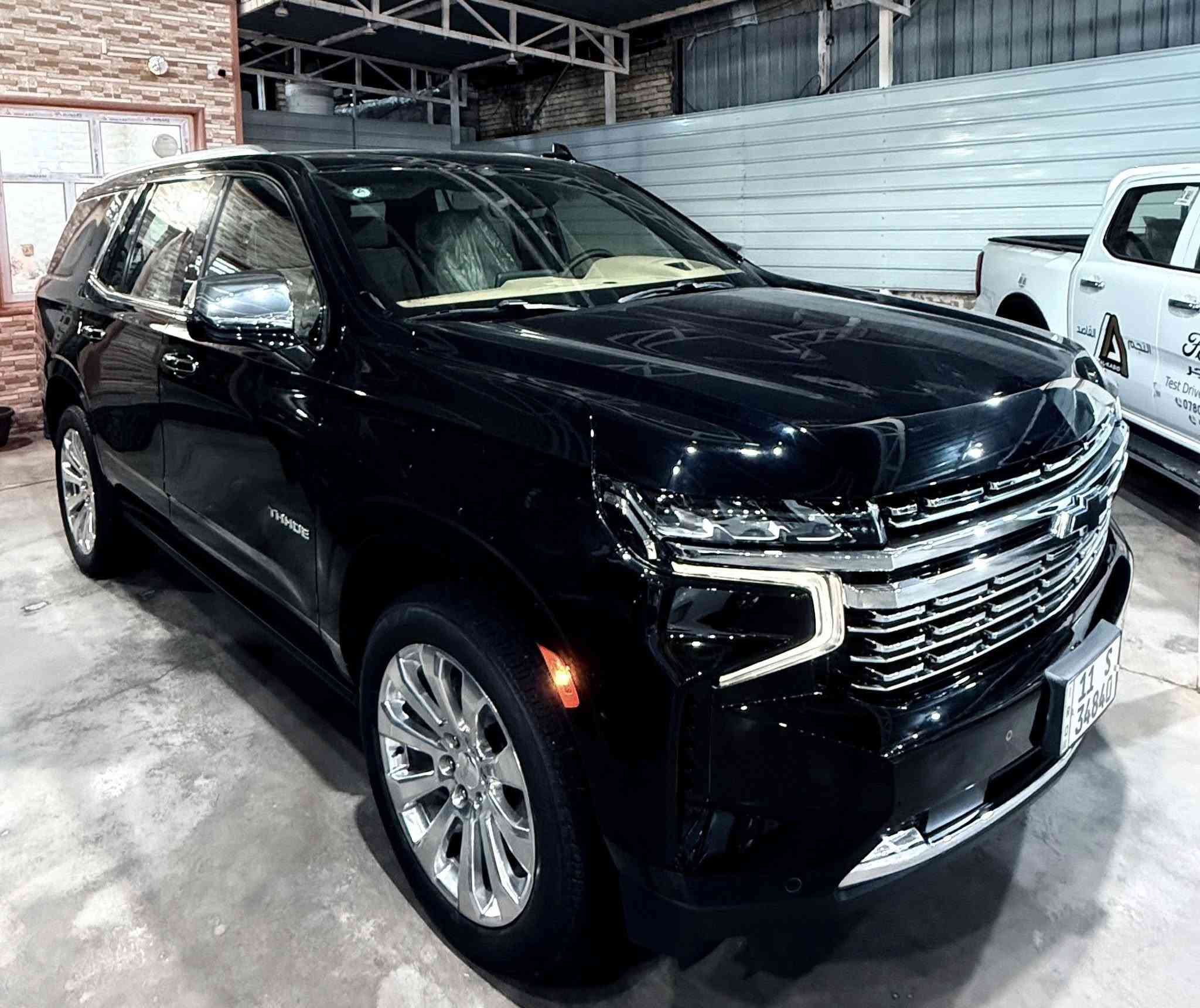 الـسلام علـيكم ورحمـة وبركاتـة
رمضـان كـريم علـى الجمـيـع 

{بِسْمِ اللَّهِ الرَّحْمَنِ الرَّحِيمِ}
للبيع شوفرليت تاهو موديل2023 بريمير
سياره ضمان شرگة المنصور
ضمان 5 سنوات او 100 الف 
‏مغلفة PPF من الزيرو مع وصل ضمان التغليف 
السيآرة ماشية (17) الف 
‏‎العده وغراض السيارة بشرط بعد بالكارتون
‏‎فول موصفات
علامة سوده ضوء القمر
‏‎داتا شو كبير 
‏‎شاشه الكترونى  
‏‎رادار جانبي خلفي امامي 
‏‎رادار مانع تصادم  امامي
‏‎رادار مانع تصادم خلفي 
‏‎خمس كامرات 
‏‎خمس بصمات 
‏‎كشنات تبريد تدفأه خزن وكهرباء 
‏‎كشن رجاج تحذير 
كشنات‏‎ الخلفي كهرباء ‏‎ 
‏‎جنطه كهرباء 
‏‎شاشات خلفيه 🖥️
‏‎ستيرن كهرباء 
‏‎بانوراما
‏‎كيجات شاشة الكتروني 
‏‎دوسات كهرباء  
‏‎فور ويل 
‏‎اربع انضمه قياده 
‏‎جكات 
‏‎رقم بغداد 
‏‎رقم جديد 
‏‎محرك ٨ سلندر  
‏‎كير ١٠ نمر 
‏‎ثلاجه 
‏‎شاحن ويار ليس
‏‎مكفوله بشرط الفحص حتى الدعميات 
‏‎بدون تبديل بدون صبغ بدون رمل  
‏‎السياره بيها تراي ونعومه ومتعه بالقيادة جدا رائعه 
‏‎السعر $575 وبيه مجال
‏‎رقم  الهاتف للتواصل 📞📞
***********
