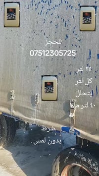 منضف بلغاري  شرط بدون لمي  لجميع اجزاء السيارة  كل ١ لتر يتحلل ٤٠ لتر ...