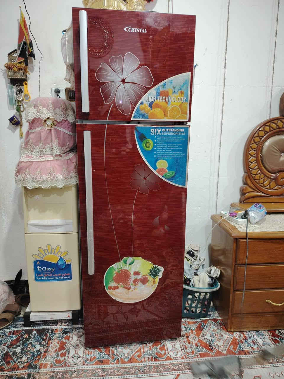 ثلاجه للبيع نضيفه اي ضرر مابيها ما داخله تصليح جمد شرط فحص تبرد ماعرف شكد. حجم السعر250بيه مجاال شاشه للبيع نضيفه اخت جديده بعده بل جيس شرط فحص ستخدام قليل حجم43بدون نت السعر 250بيه مجال شراي خاص عنوان حي العامل


**إذا كنت صاحب هذا الإعلان وتريد حذفه لأي سبب، رجاءا أرسل رسالة إلى الدعم الفني**