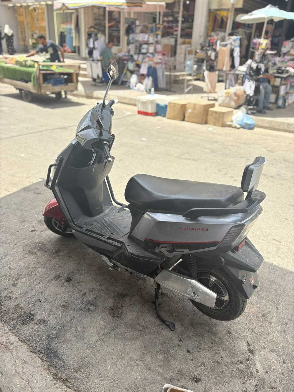 دراجه شحن مبدل بطاريات ٦ جديد كامله وحلوه مكان عامريه *********** سعر ٦٠٠
