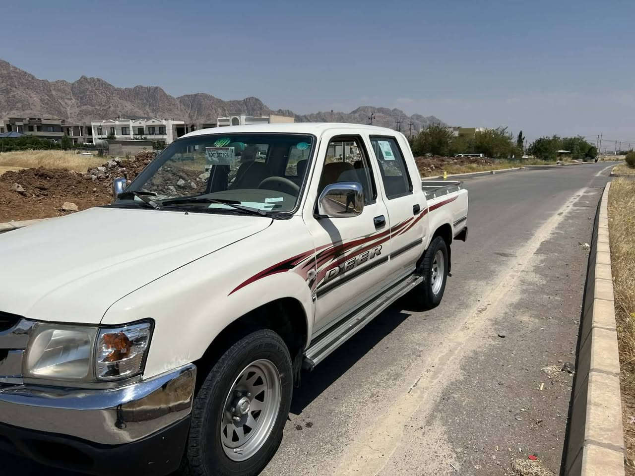 دێر 2006 ناوزەرد 
مەکینە بەخ
3 پارچە بۆیاغ بێ ناوگرتن
گێڕ ، مەکینە ، ئەکسل بەشەرت
ئاڕم پلاستیک هەولێر بەشەرتی ئەوەلیات  و ئەسڵی و نوێ کردنەوە لەگەڵ عام  
یەک دینار مەسرەفی تێدانیە
نرخی 50 و معامەلە
ژمارە : ***********    , ***********
