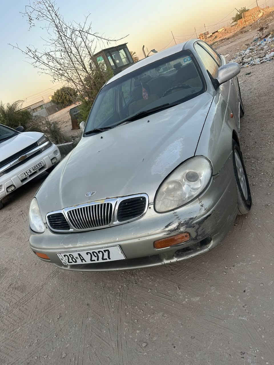 السلام عليكم دايو لكنزا  للبيع موديل2002 مكينة وكير شرط   لاخياس وولا تبديل كلة بلادي ولاضربة   العنوان كربلاء  السعر30بي مجال ***********
