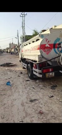 تنكر سحب ودفع • ٦ طن • القرنة البصرة