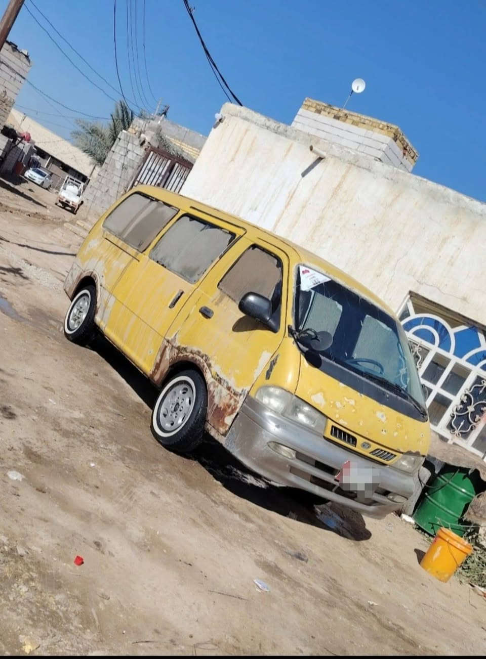 السلام عليكم كيه بريجو مديل 2000 مكينه وكير واكسن مكفولات
شواصي 4 مكفوالات مكينه 2701 مطلوبه هيئه 600 ع مشتري بيه دحجه وره باب سلايت بسيطه  كهربايات كله شغاله دواخله زينه  المكان مشخاب رقم ***********
