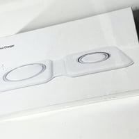 Apple Magsafe Duo Charger شاحن ابل ماك سيف ثنائي اصلي يشحن موبايل وساع...