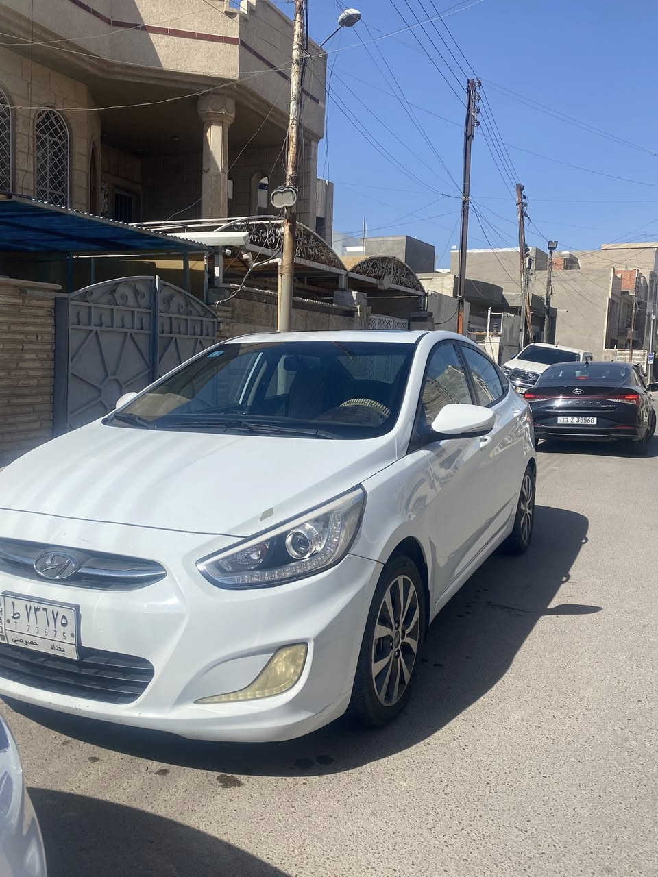 اكسنت 2017 خليجي
مكفولة كفالة عامة من صبغ وتبديل وبارد بيها ملاحضات بسيطه موضحه
ماشيه 44 الف حقيقي 
فتحة وشاشة وكامرة تحكم ستيرن 
مكينة كير كله جديد تبريد ثلج
سيارة على وضع الشركة 
مكاني بغداد حي العدل
***********
سعر 128 وبيها مجال
