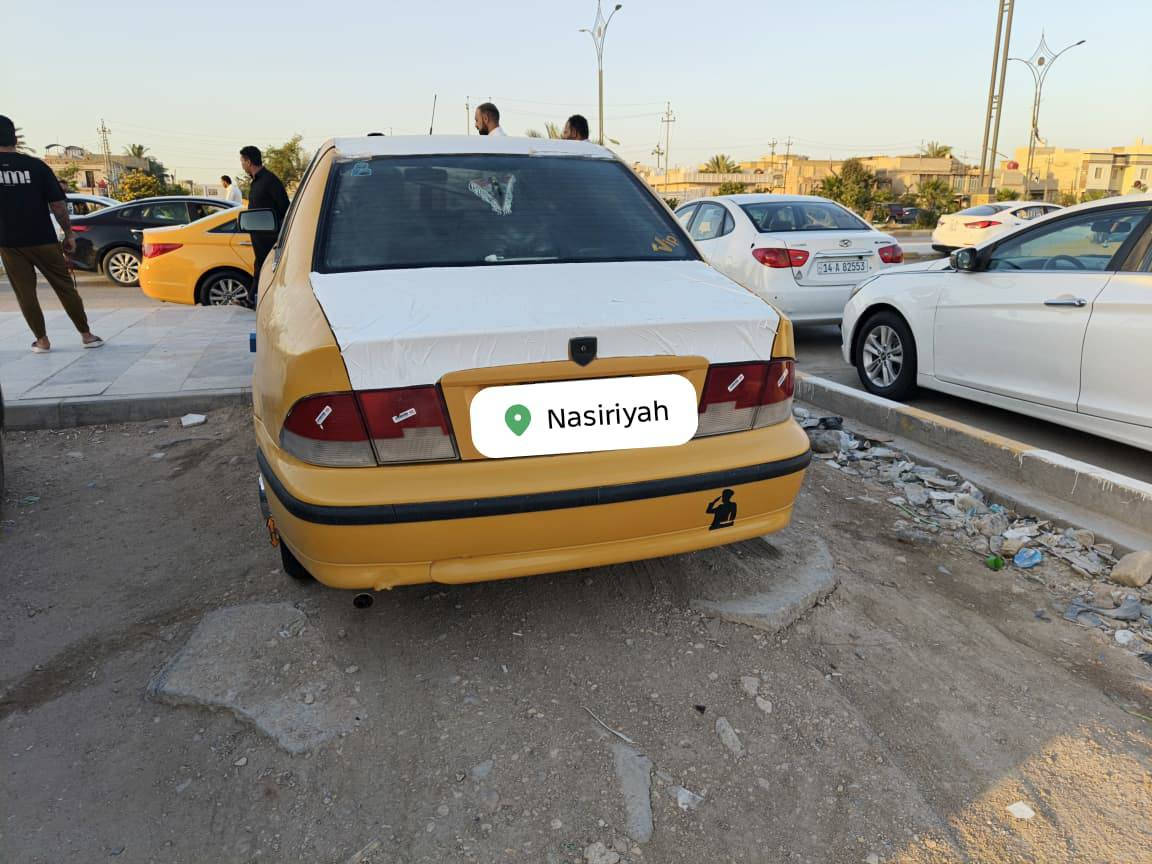 سلام عليكم سياره سمند للبيع مديل ١٢ گير مكينه حداديه خير من الله سياره كفاله هيه وغرامات تأخذ جاهز سنويه ٢٧  العنوان ناصريه مركز السعر 28وبيهه مجال ***********
