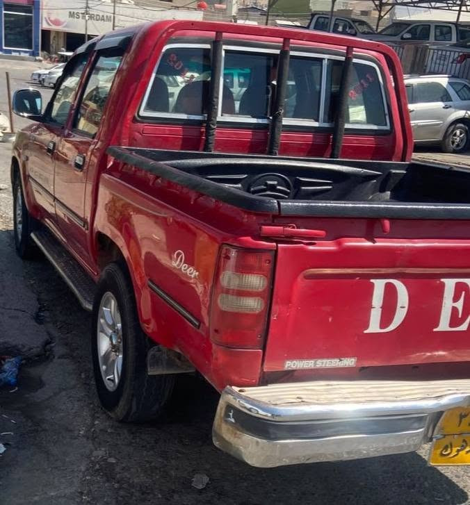 بيك اب دير موديل ٢٠١١
سياره عل وضع الشركه
كير محرك اكسن بشرت
بدون صبغ ودعم
سعر ٦٥ مجال قليل
***********
