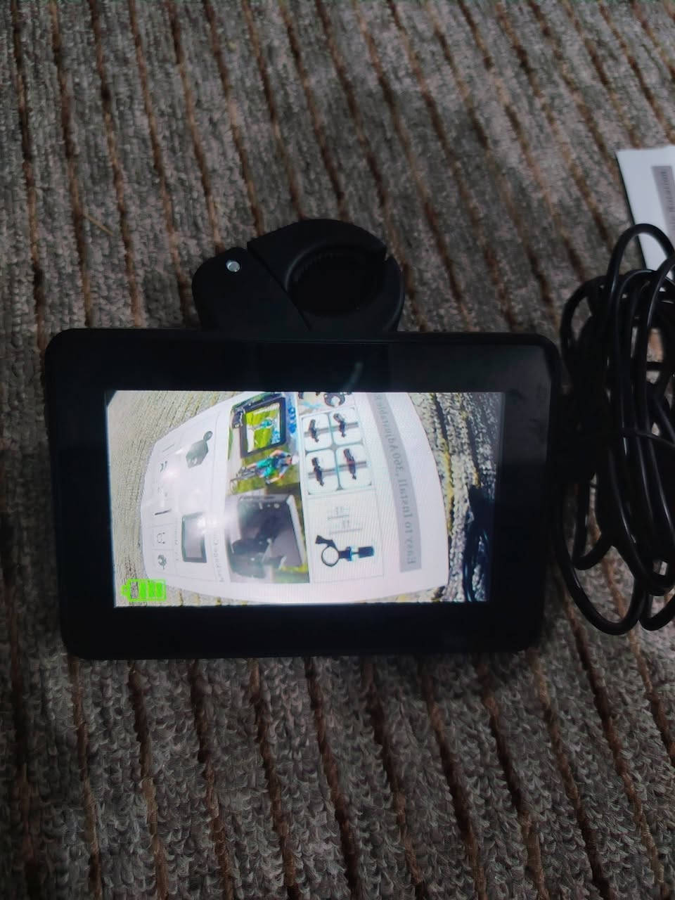 السلام عليكم
كامرة +شاشة  دراجة تصوير ملون كلش واضح غير مستخدمة
شحن ذاتي وتشحن عالجداحة بنفس الوقت
السعر  20 الف  بعقوبة حي المعلمين
***********
