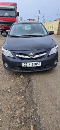 كورلا 2011 رقم دولي وارد أمريكي مصبوغه عام السعر 80 وبيها مجال للإستفس...