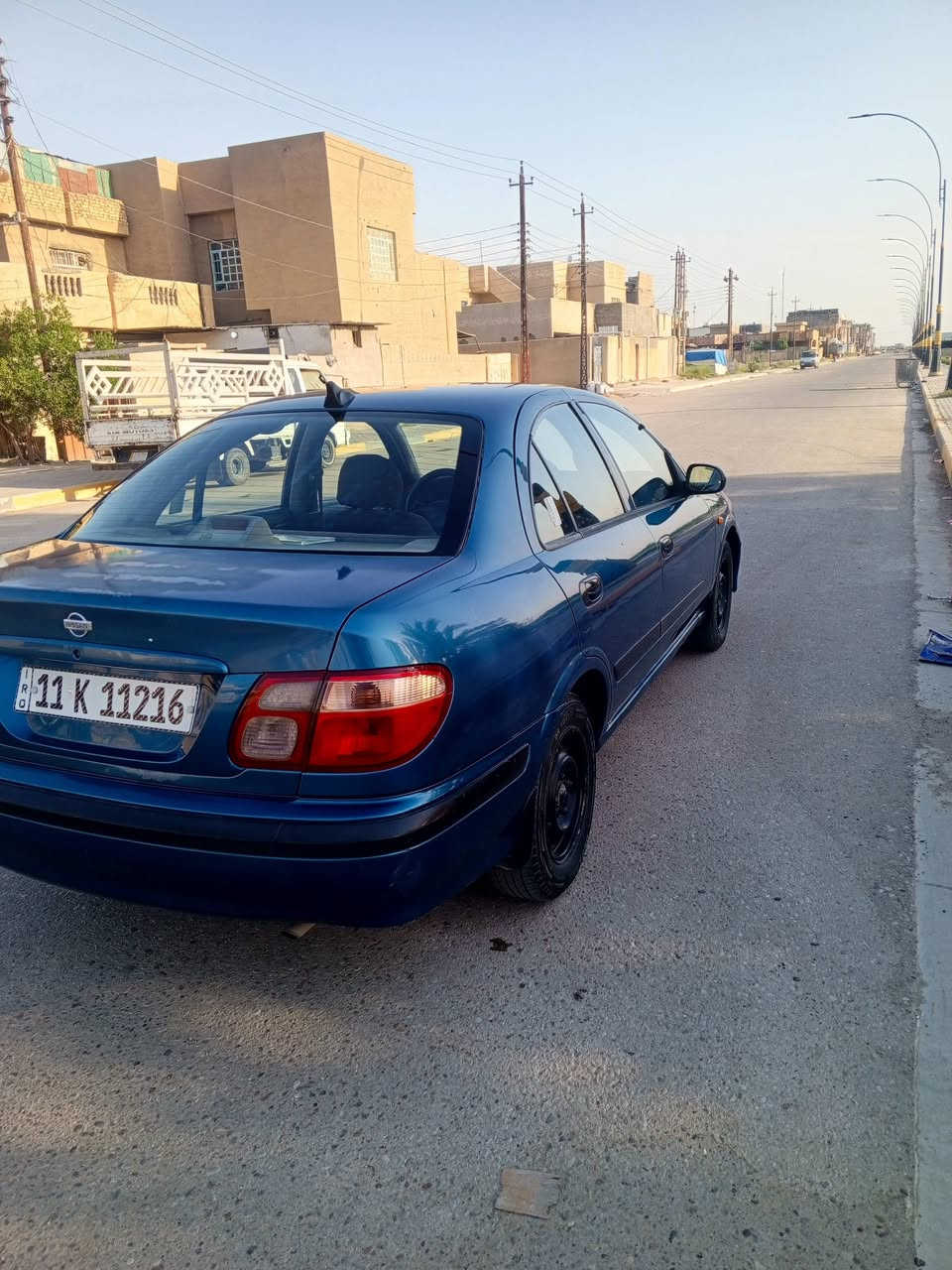 سلام عليكم نيسان سني موديل 2001 بغداد بسمي لون مميز محرك وكير كفاله تخم تاير جديد باتري جديد صدر جديد تبريد ثلج معروف تبريد السني ثلج تتفئه نار   كفاله من كلشي عده الجنطه بيهه معجون شبر  ولباقي كفاله من الصبغ  السعر 88 وبيهه مجال  مكاني بغداد ابو غريب
***********
