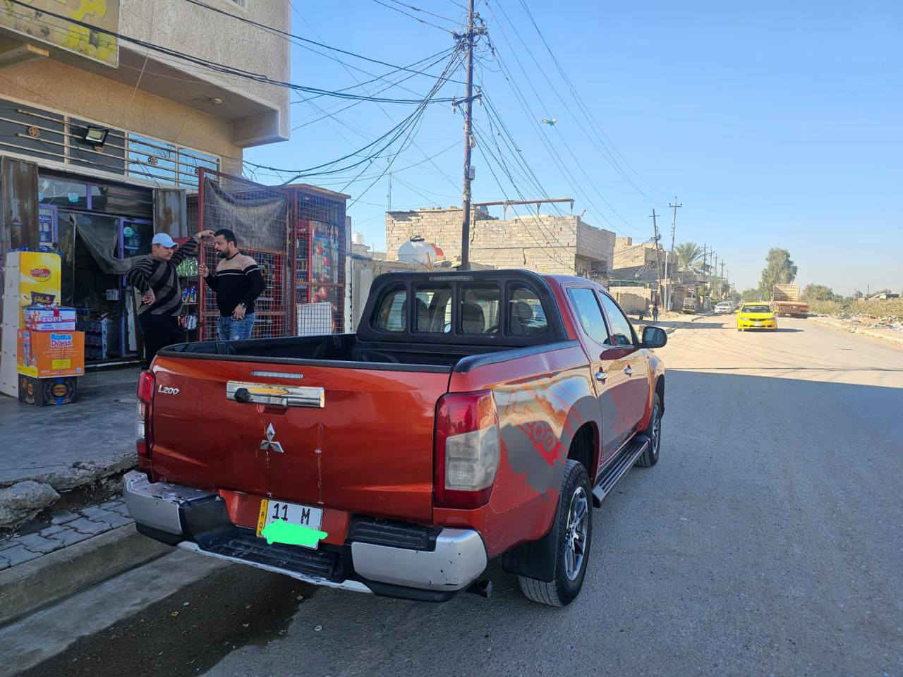 السلام عليكم بمسبوشي موديل 23كفاله رقم بغداد مكان بابل  سعر 170وبيه مجال سته سلندر كاز 6كير تفاصيل الاتصال ***********
