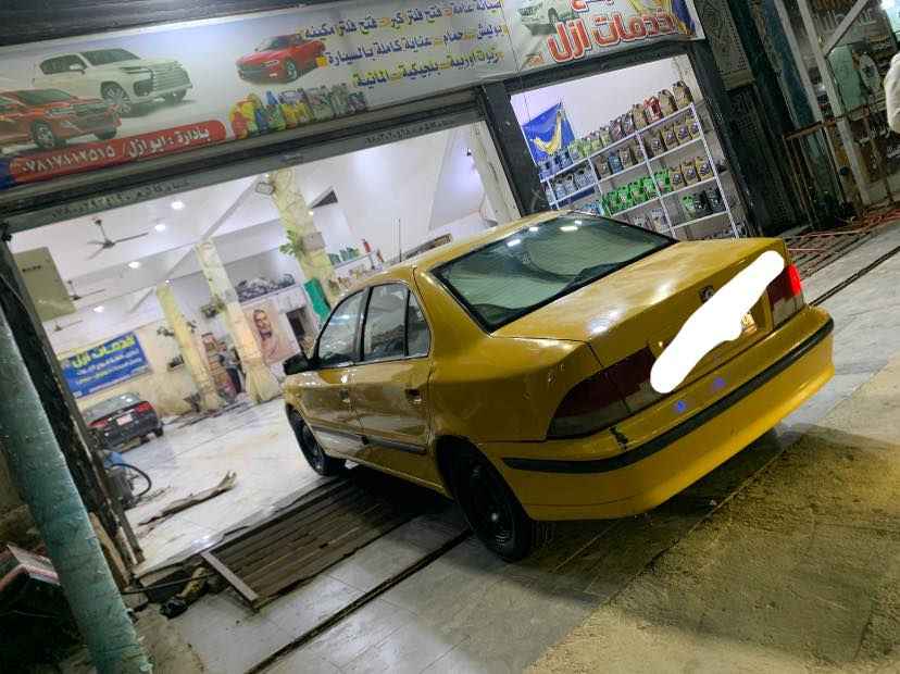 مرخصت الدمن سياره سمند جاهزه وين مايعجبك روح رقم إنكليزي راعيهه يريد مداور  سنويه لسبعه وعشرين  جوهه تخم تاير جديد دهن كير ومكينه توه ابدل مامتواجد نت وهذه رقمي ***********
