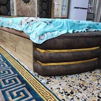 عندي غرفه اخشاب تركي ادعش قطعه مع ميز بلازما العنوان  بغداد مدينه الصد...