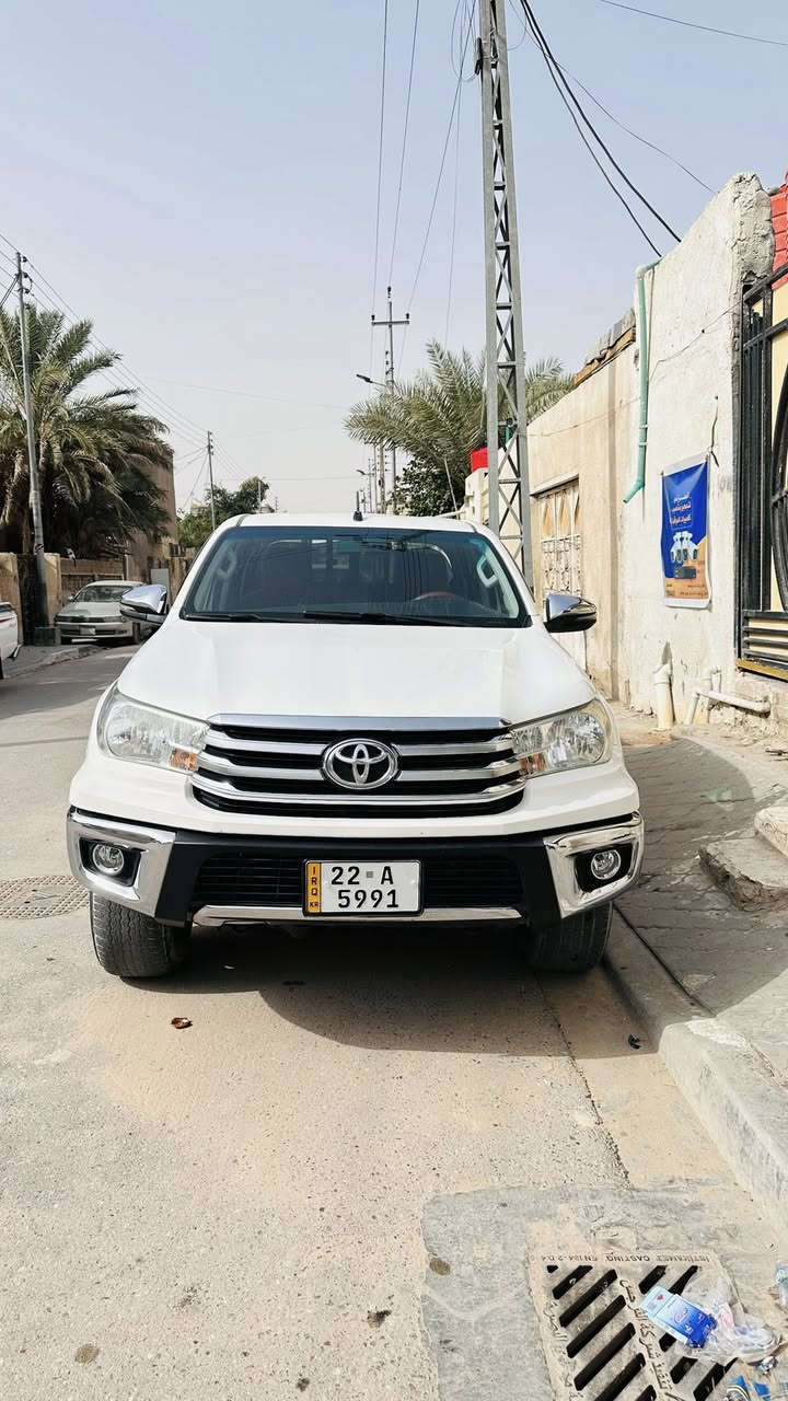 السلام عليكم ورحمه الله وبركاته
تيوتا هايلوكس فلاونزا   
بيها مدكر اما مي مصبوغ فقط بدون ضرر ولا معجون 
وبيه مكان بارد يم الدعاميه الخلفيه  +الباب الخلفي 
رقم جديد اربيل هزه جديده سنويه جديده موديل 2018 اوتماتيك حداده جديده توني مسويها 
محركها كاز بيها تبخير كلش كلش قليل من القبق مال الدهن بدون تنقيص ولا دخان ابيض كل الگاز هالشكل لكن انا اذكرها كل شي مذكور لئن بيع مستعجل واريد ابيع
السياره جاهزه وجديده السعر 210 وبيها مجال كلش بسيط 
السونار مرفق مع الصور 
 
عنوان السياره البصره الزبير 
***********
