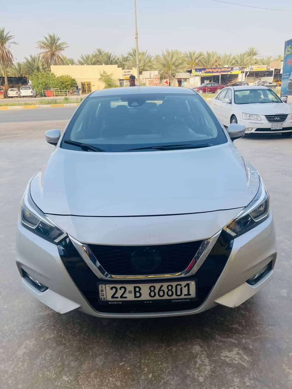 فيرسا موديل 21 فئة sv وارد امريكي فول مواصفات عدا الفتحه كير ومحرك والتبريد خير من الله 
ضرر موضح بالصور 
مكان السيارة بابل المسيب
 ماشيه 95 الف km
رقم الاتصال ***********
الواتس ***********
