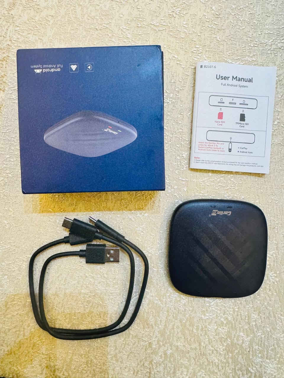 كار بلي من شركة كارلينك جديد
موديل CPCC200-Tbox
المعالج Qualicom  6125
رام 8GB
روم 64GB

السعر 110 الف مع التوصيل 
توفير توصيل لجميع المحافظات


**إذا كنت صاحب هذا الإعلان وتريد حذفه لأي سبب، رجاءا أرسل رسالة إلى الدعم الفني**