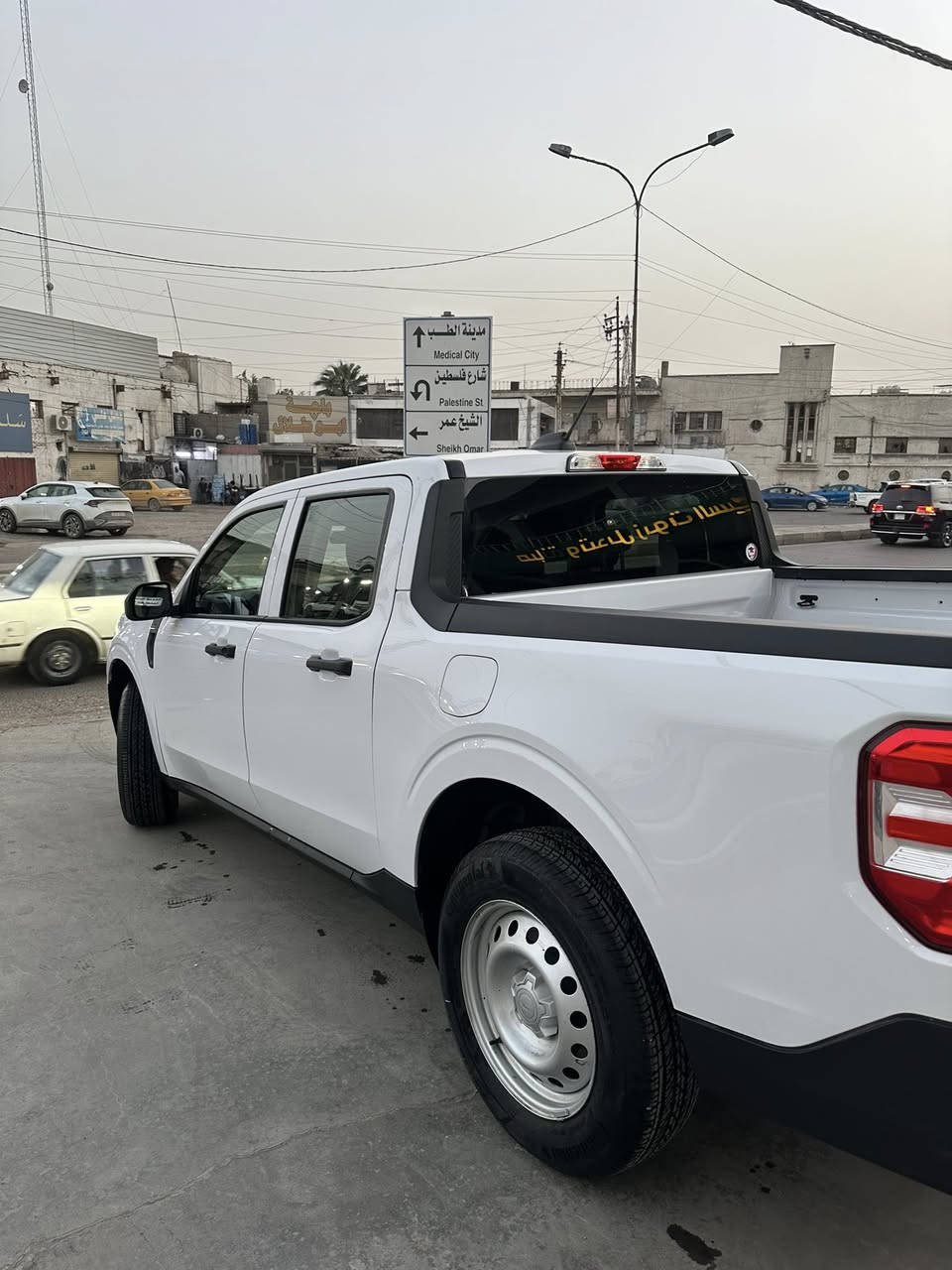 السلام عليكم فورد مافريك 2025 هايبرد للبيع حادثها خفيف جداً موجود بالصور مابيها صبغ وتبديل
موصفات XL 
محرك 2500
ماشية 5000
مكاني بغداد العطيفية 
سعرها 200$ 
*********** موجود واتساب
