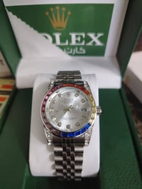 رولكس سويسري • ذهب K18 • زجاج زفير