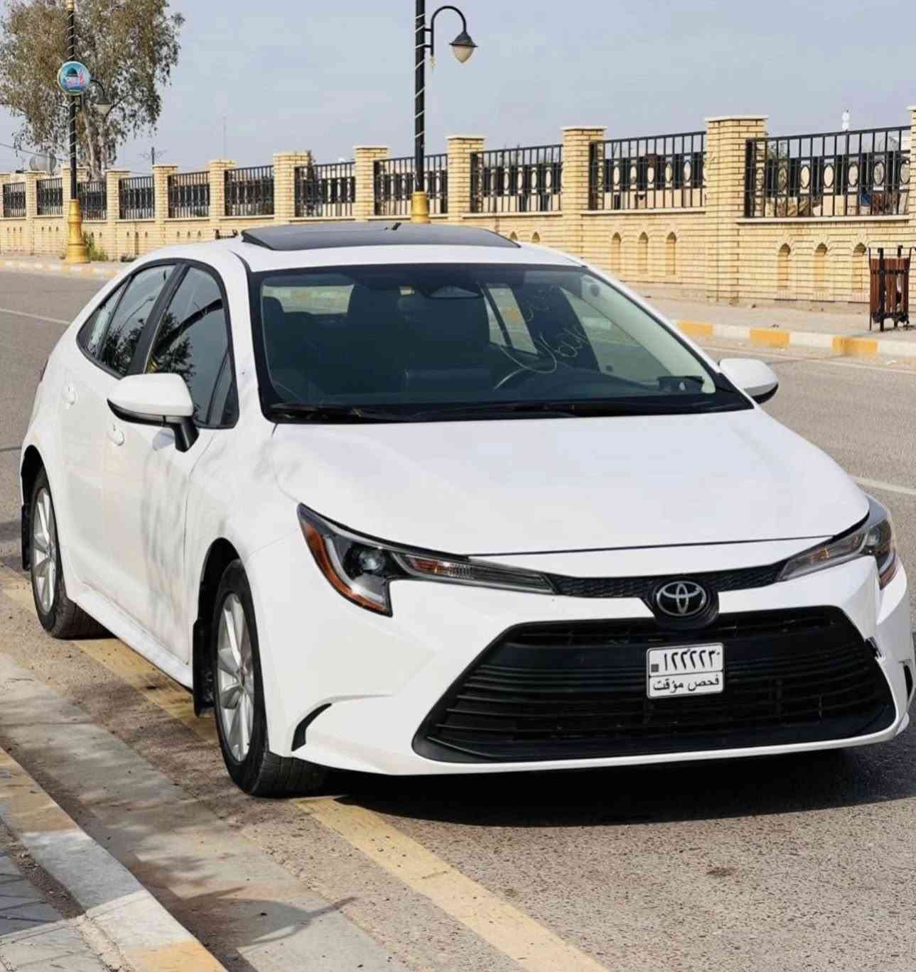 #سعر مناسب جدا جدا جدا السعر 120  ابلاش
السلام عليكم للبيع فقط 

كورولا موديل 

2023 كورولاLE ياباني 

اصلي وارد امريكي 🇺🇲

بنزين فقط لون  ابيض ثلجي المرغوب ضرر واضح بالمنشور

 

  بدون دواخل لغد شاصي كله بلادي على وضع الشركه 

 جميع الايرباكات سليمه 🤗

  محرك گير كله بلادي ((ابيع على الفحص وين يعجبك افحص))

بدون رقم تترقم جميع المحافظات 

 محرك 2000

رادار امامي ‼️

تحديد مسار + سياقه ذاتيه 

مانع تصادم 🚳 توقف ذاتي 

عند الاقتراب 🚶

لدات اماميهLED 

لايت زينون بلادي عالي ناصي 

شاشه كبيره تدعم 📱=✓

Android Auto/car play 

خرائط GBS 📌

كاميرا خلفيه 📷

تبريد لمس بيانو 

نظام 🍃 eco

هند بريك بصمه كهرباء ⚡

شحن لاسلكي بصمه تشغيل فتحه رادارات تحديد مسار سياقه ذاتيه رادارات 360 درجه بصمه بوب بصمه جنطه اشاير ترحيب تدفئه بالستيرن وبالاكشانا ويل كروم 

اوتو هولد⭕ 

مانع انزلاق ⛔

فول تحكمات ستيرن 

كروز مثبت سرعه 

شاشه ضبط واعطال بل دشبول 

منافذ 12V/ ⚡USB 

حساسات اطارات 

4 دسك \ Abs

كتالوكات شركه اغراض كامله 

ماشيه 24  

للبيع السعر المطلوب 

120قفل قفل

الاتصال على الرقم التالي 

((‏‪0770 806 8169‬‏ ))

محمد 

مكان السياره 

صلاح الدين /سامراء
