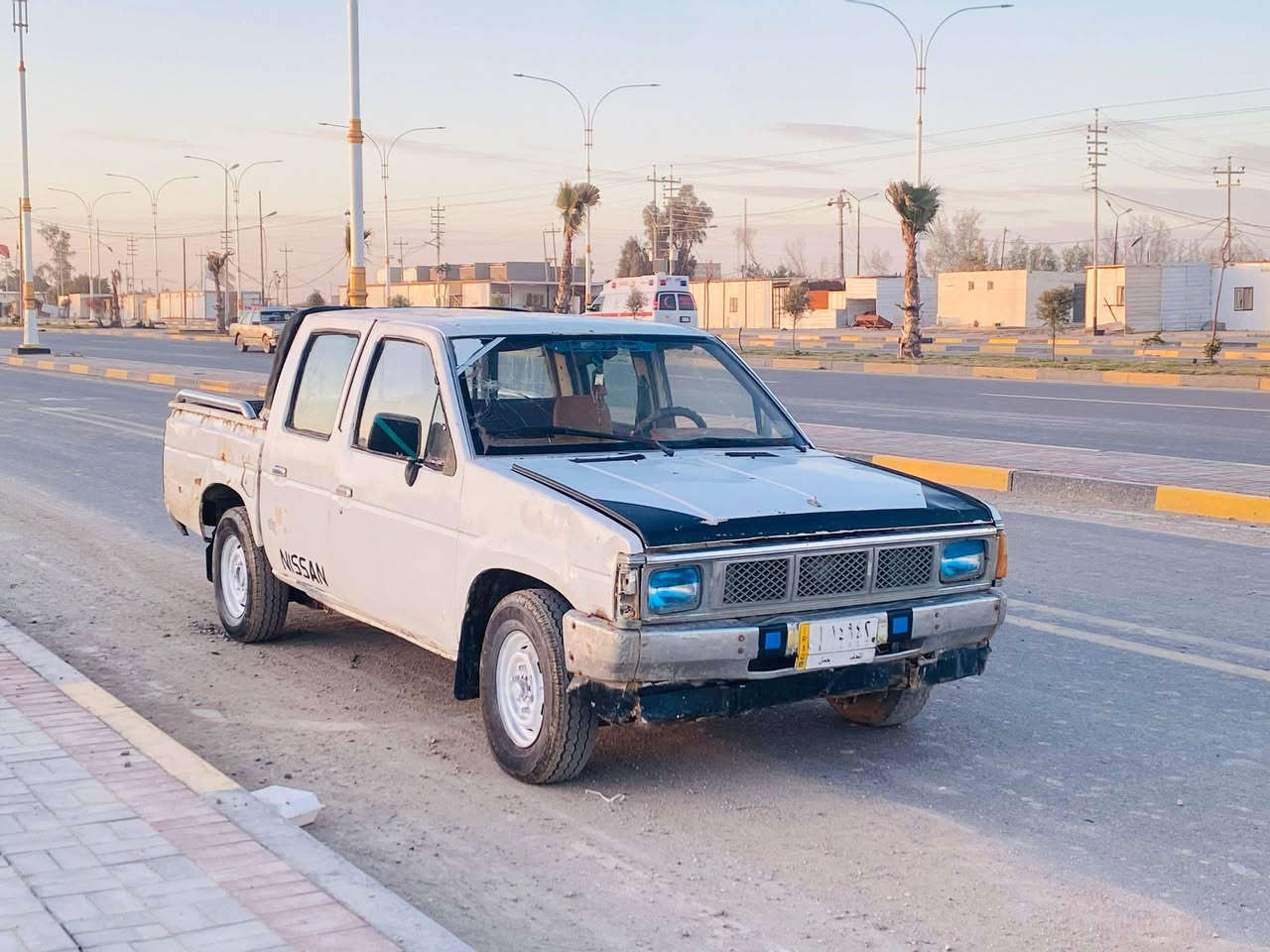 سلام عليكم بيكم نيسان موديل 89 مكفوله كفاله من ضربه وللكلبه قماره مكفوله محرك كير انضاف شاصي نضيف رقم نجف مشروع وطني سنويه جديده شرط التحويل مكان سماوه سعر 23 وبيه مجال رقم الهاتف ***********/لا يتواجد على الفيس
