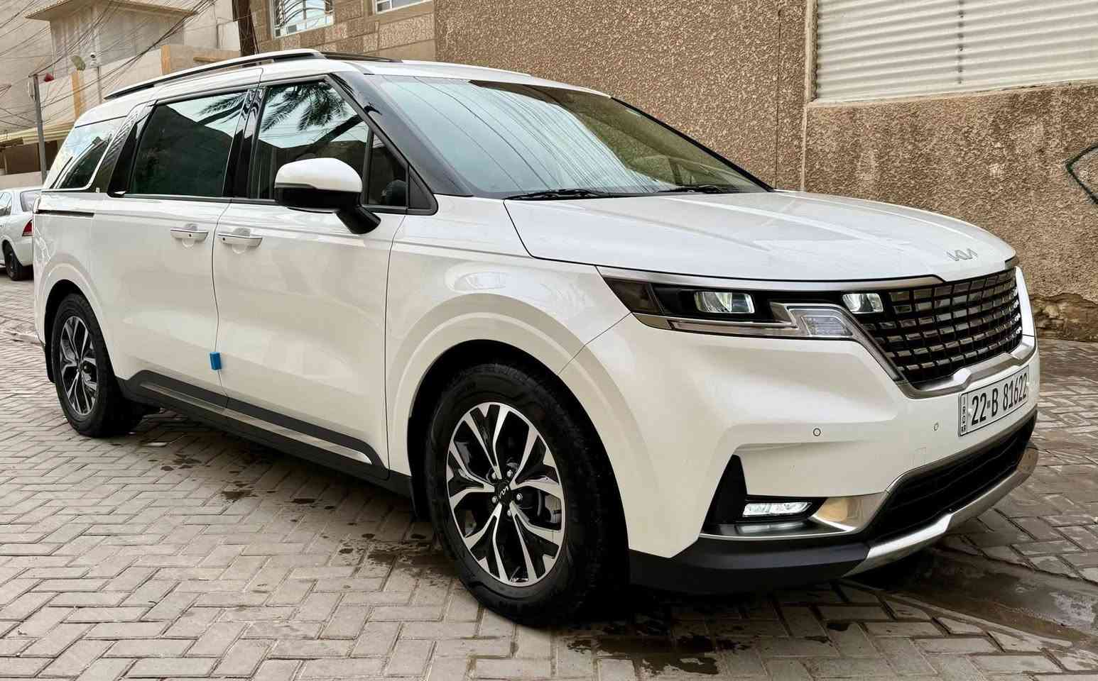 السلام علیکم کیا كرنفال 2023 خليجي مكفولة بعدها بضمان شركة نم ماشية 16 الف لحد الآن 3 تبديلات دهن فقط سيارة فول خليجي فتحتين محرك 6 سلندر جلد بردات تبريد كشنات جديدة رقم اربيل مكانها بغداد رقمي ***********
