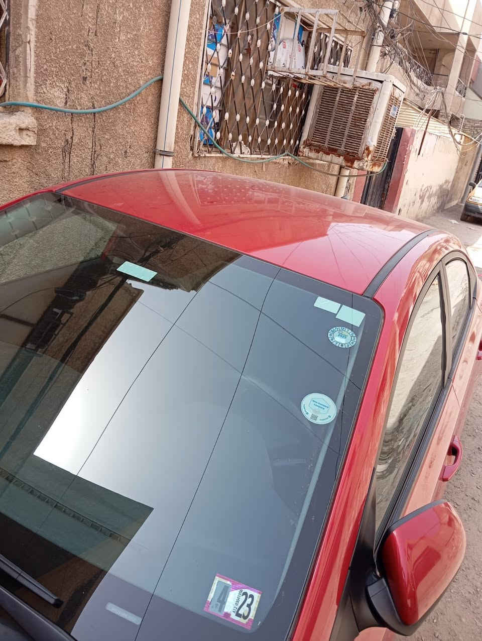 اكسنت 220 امريكي ضربته كما موضح بل صوره سياره جديده  وبسمنه***********
