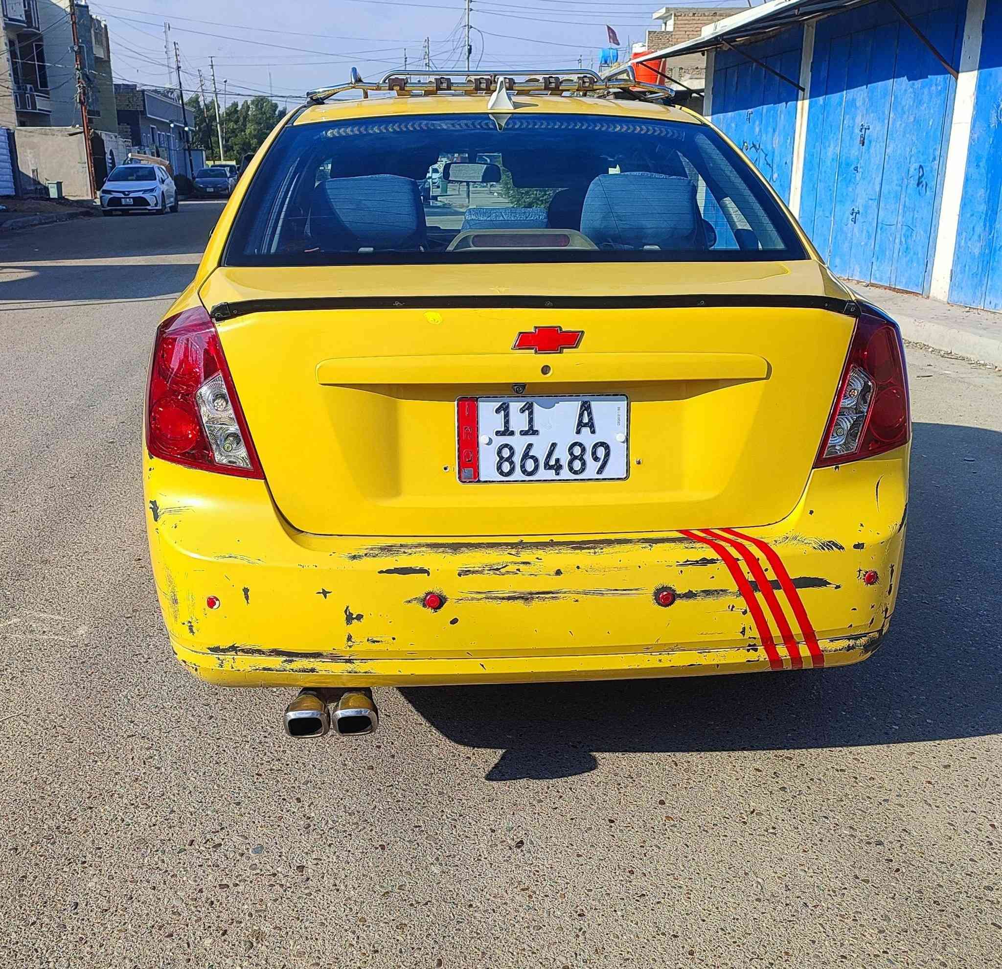 السلام عليكم
سوزوكي فورنزا موديل 2008 رقم بغداد بأسمي مصفرة هيئة وغرامات . . تدفئة تبريد تخم تاير جديد شاشة كاميرا  . .بيها منظومة غاز خزان 60لتر سيارة جاهزة وخير من الله سعرها( 55) ورقة.
***********
