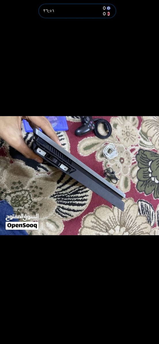 بلي ٤ سلم للبيع
مرحبا اخوان بلي ٤ سلم نظافه ٨٠٪؜ يحتوي على يده اصليه +كيبل شحن + كيبل HD 
السعر ١٨٠ تدللون مكاني بصره  ***********
