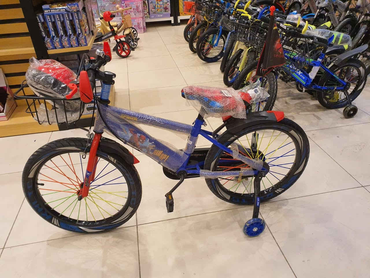 جديدنا  بايسكل سبايدر حجم 16 

مع خوذة- ومطارة وعلم 
من عمر 5 سنوات - 9 سنوات  
 
😍😍😍السعر ( 65 ) الف 😍😍😍

خدمة توصيل جميع المحافظات 5000🚕🚕🚕


**إذا كنت صاحب هذا الإعلان وتريد حذفه لأي سبب، رجاءا أرسل رسالة إلى الدعم الفني**