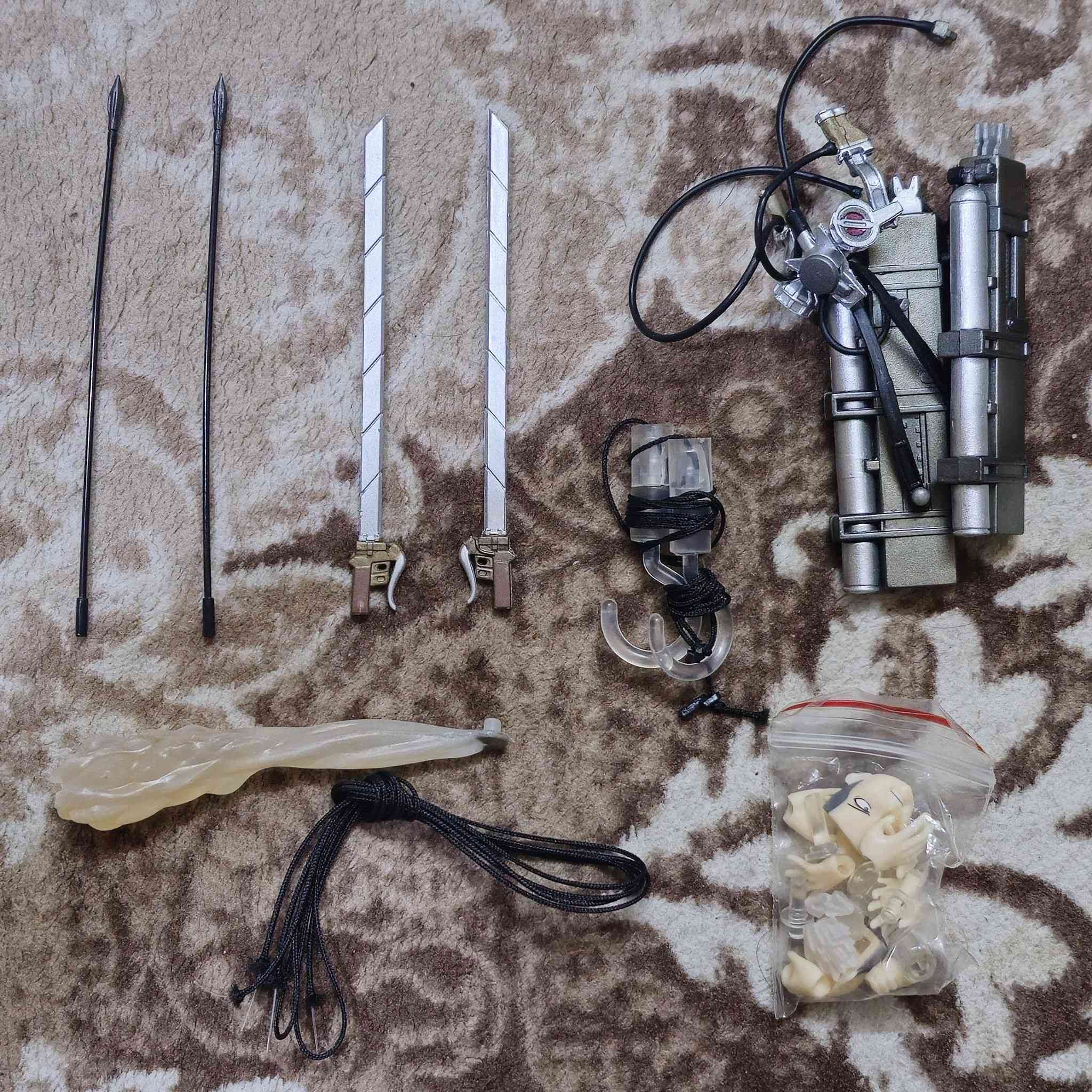 مجسمات انمي هجوم العمالقة مفصلية 
ملحقات كامله ، بدون كارتونه
مع كل قطعه ملحقات كامله
سعر القطعه ١٧ الف
متوفر توصيل لكل المحافظات ٥ الاف


**إذا كنت صاحب هذا الإعلان وتريد حذفه لأي سبب، رجاءا أرسل رسالة إلى الدعم الفني**