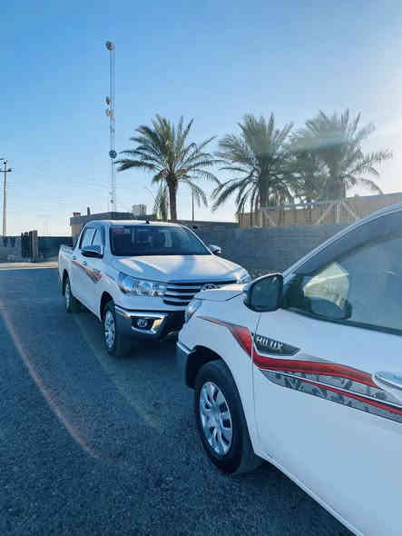 السلام عليكم 
للبيع تيوتا هايلوكسات 2025زيروات رقم أربيل كير عادي بعدها بترابها سعرها275$وبيها مجال 
العنوان/الانبار/حديثه
لاستفسار ***********
